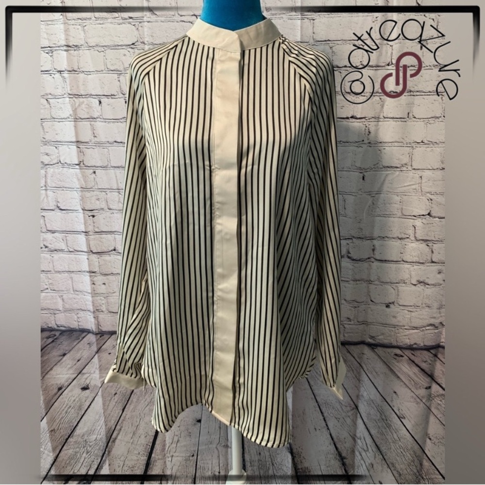 🆕 H&M Striped Bkouse